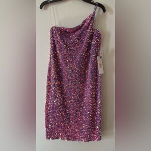 Sparkling Pink Kids Formal Dress